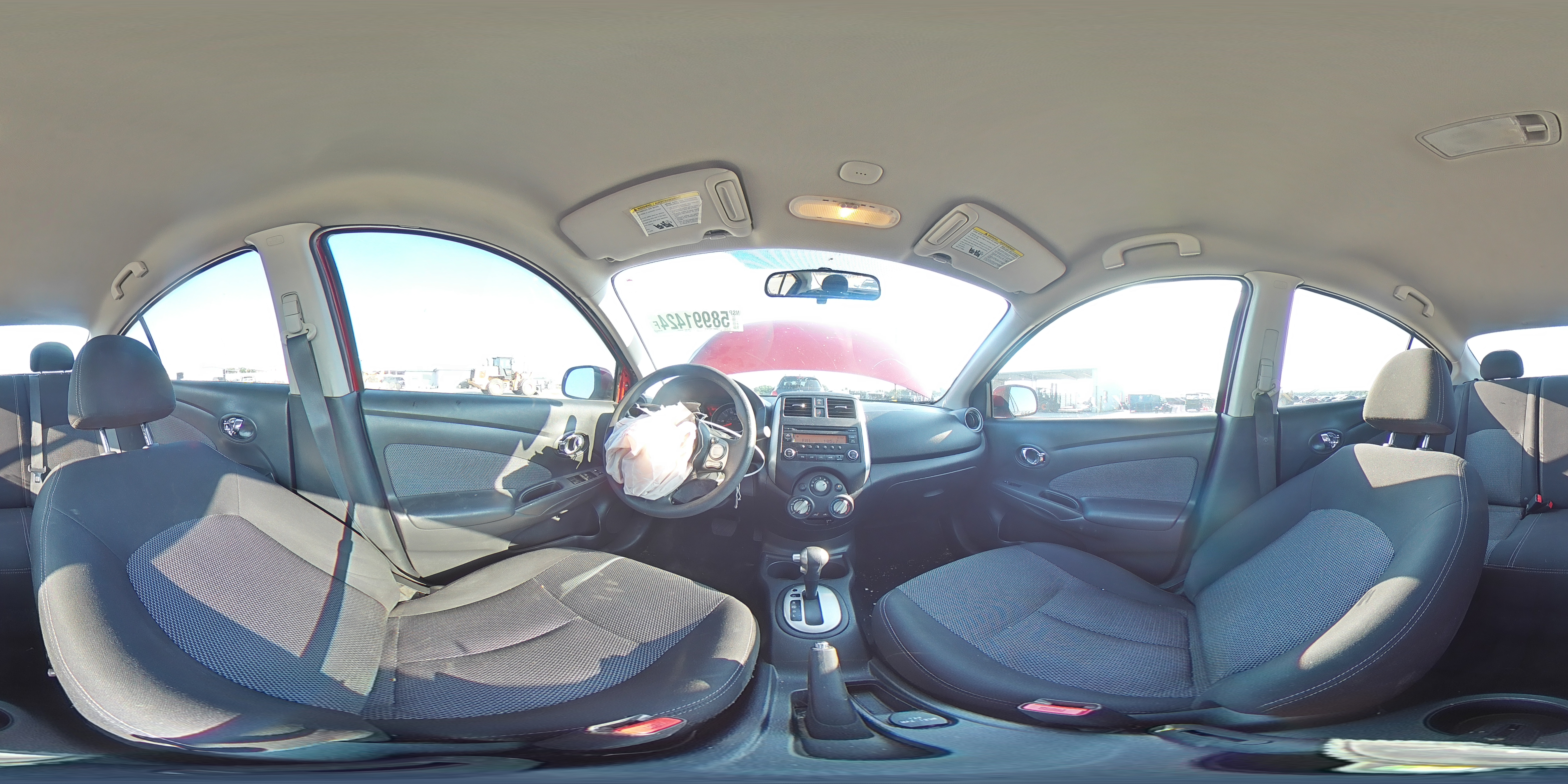 2014 Nissan Versa S VIN: 3N1CN7AP6EL853132 Lot: 58991424