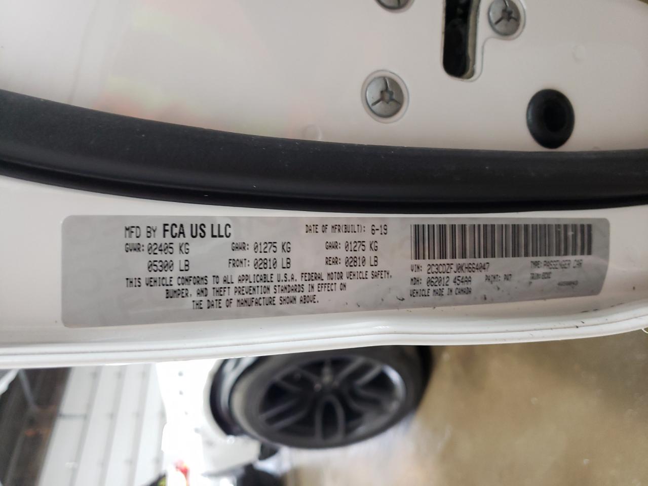 2019 Dodge Challenger R/T Scat Pack VIN: 2C3CDZFJ0KH664047 Lot: 59732994