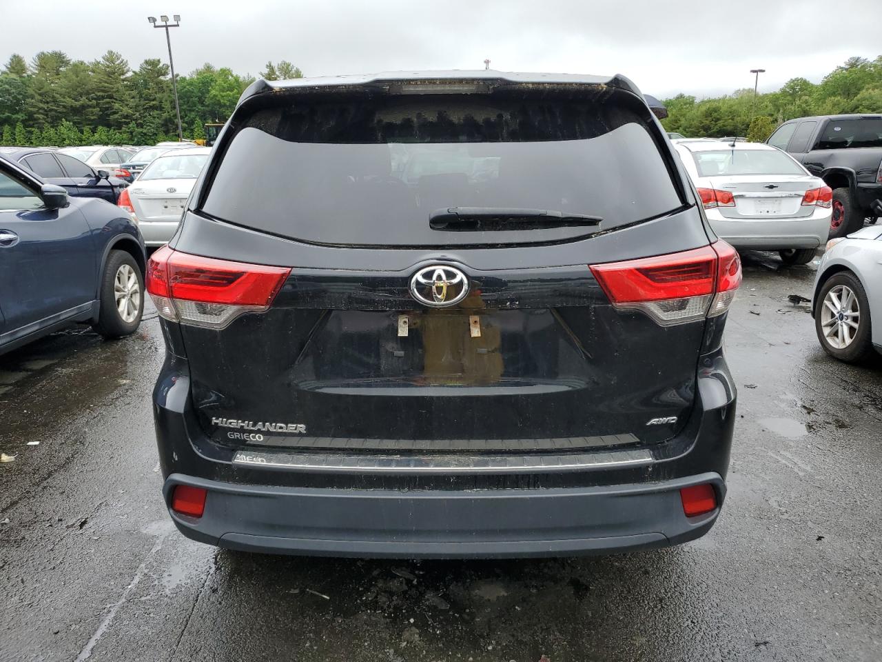 2019 Toyota Highlander Le VIN: 5TDBZRFH0KS965649 Lot: 56597164