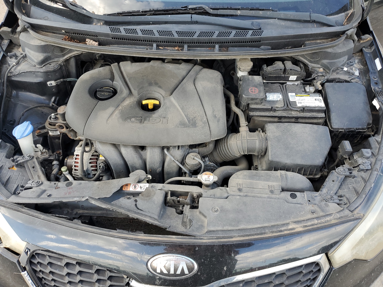 KNAFX4A84E5051705 2014 Kia Forte Ex