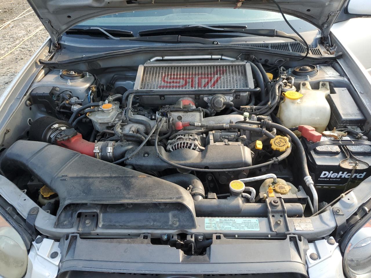 2004 Subaru Impreza Wrx VIN: JF1GD29674G524318 Lot: 58908574