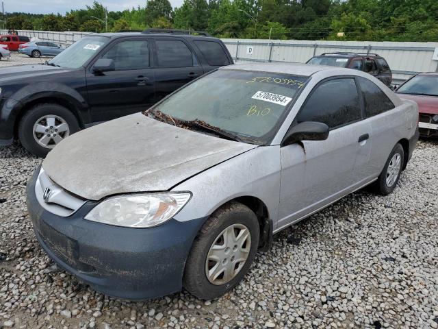 2004 Honda Civic Dx Vp за продажба в Memphis, TN - Mechanical