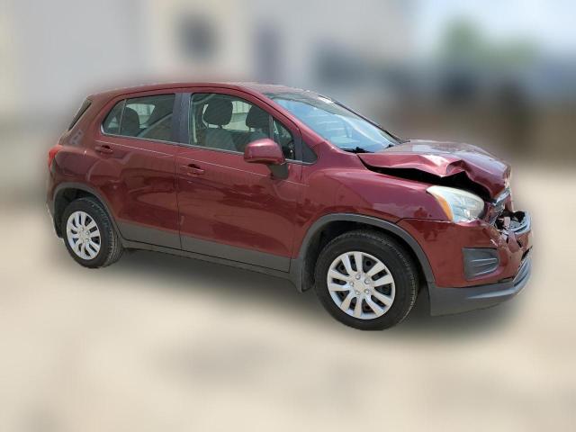  CHEVROLET TRAX 2016 Бордовый