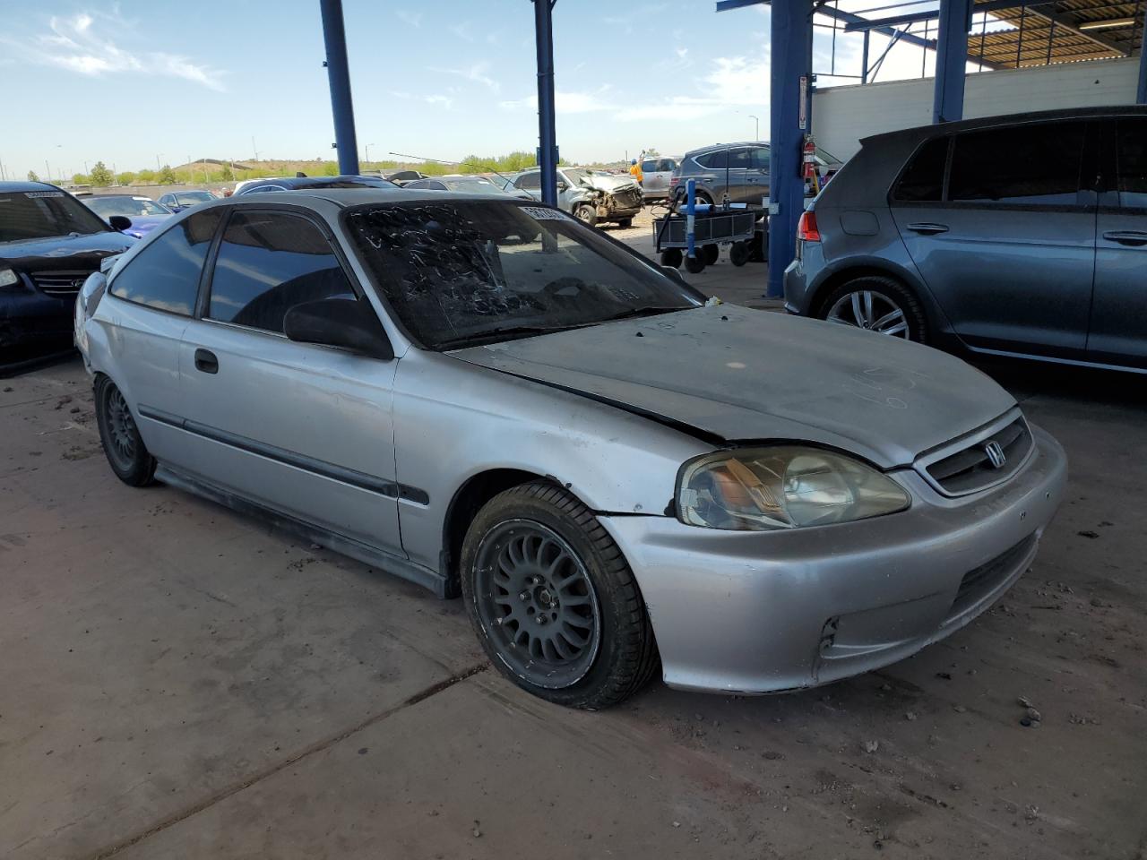 1999 Honda Civic Dx VIN: 1HGEJ6125XL086017 Lot: 58728564