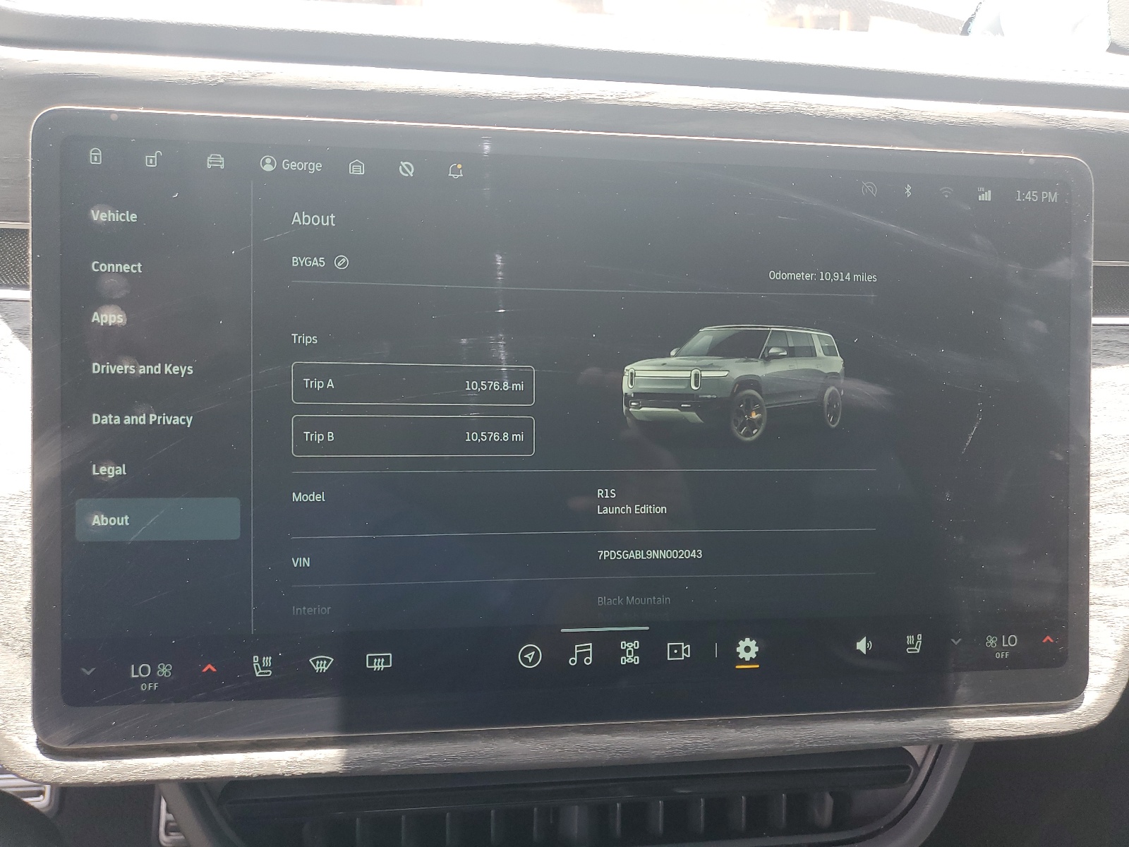 2022 Rivian R1S Launch Edition vin: 7PDSGABL9NN002043