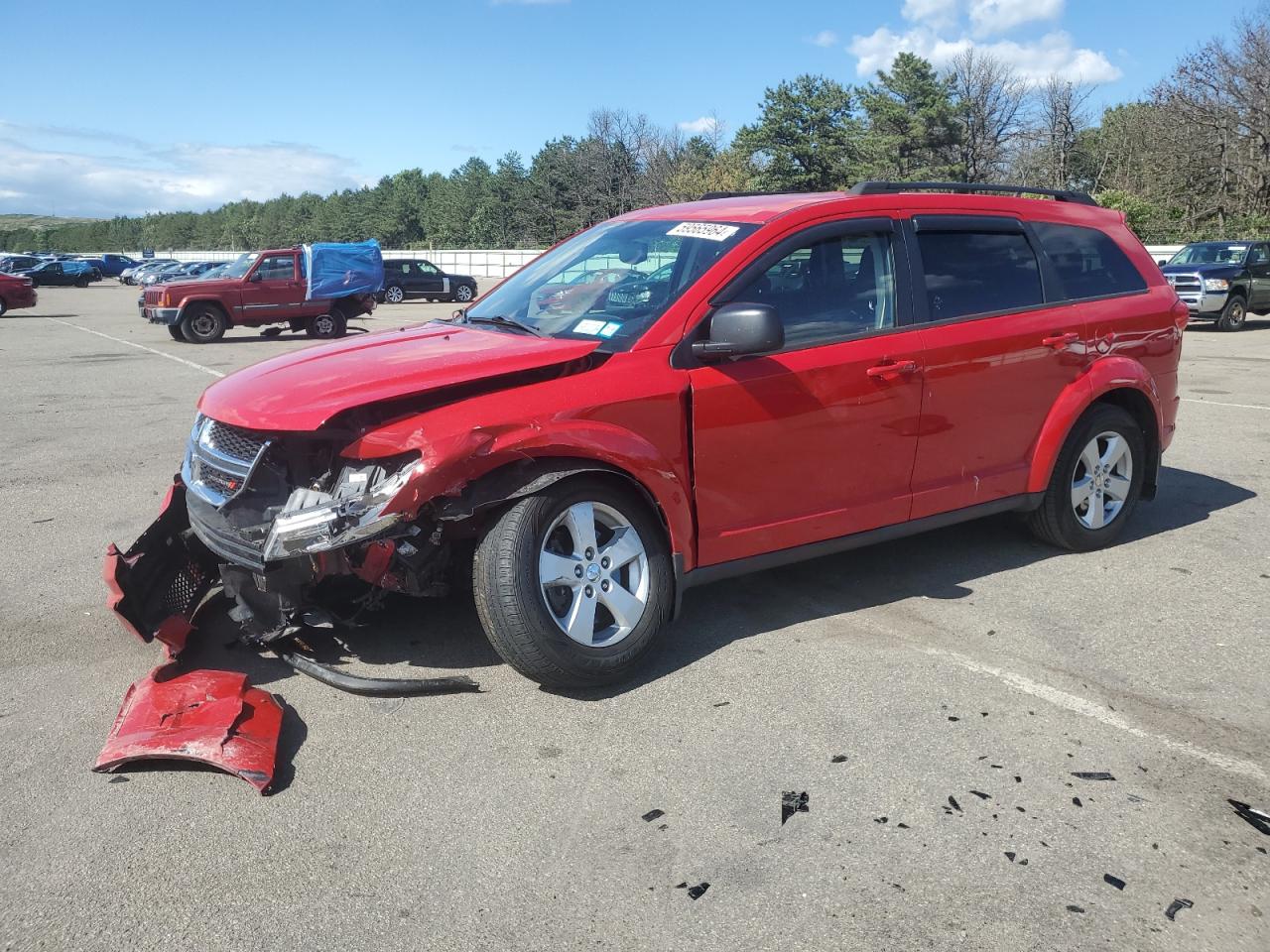 2013 Dodge Journey Se VIN: 3C4PDCABXDT508621 Lot: 59565964