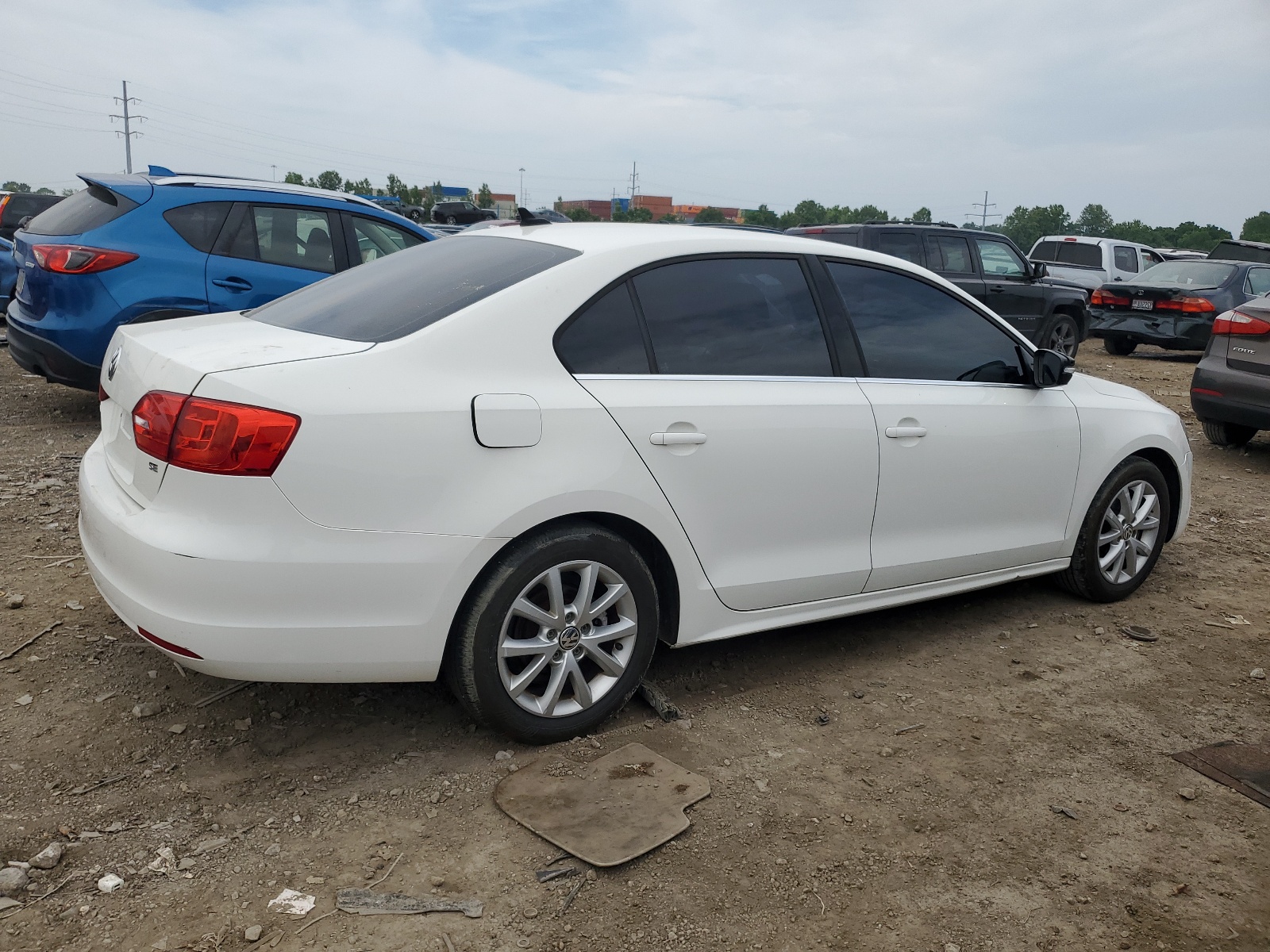 2014 Volkswagen Jetta Se vin: 3VWD17AJ2EM232759