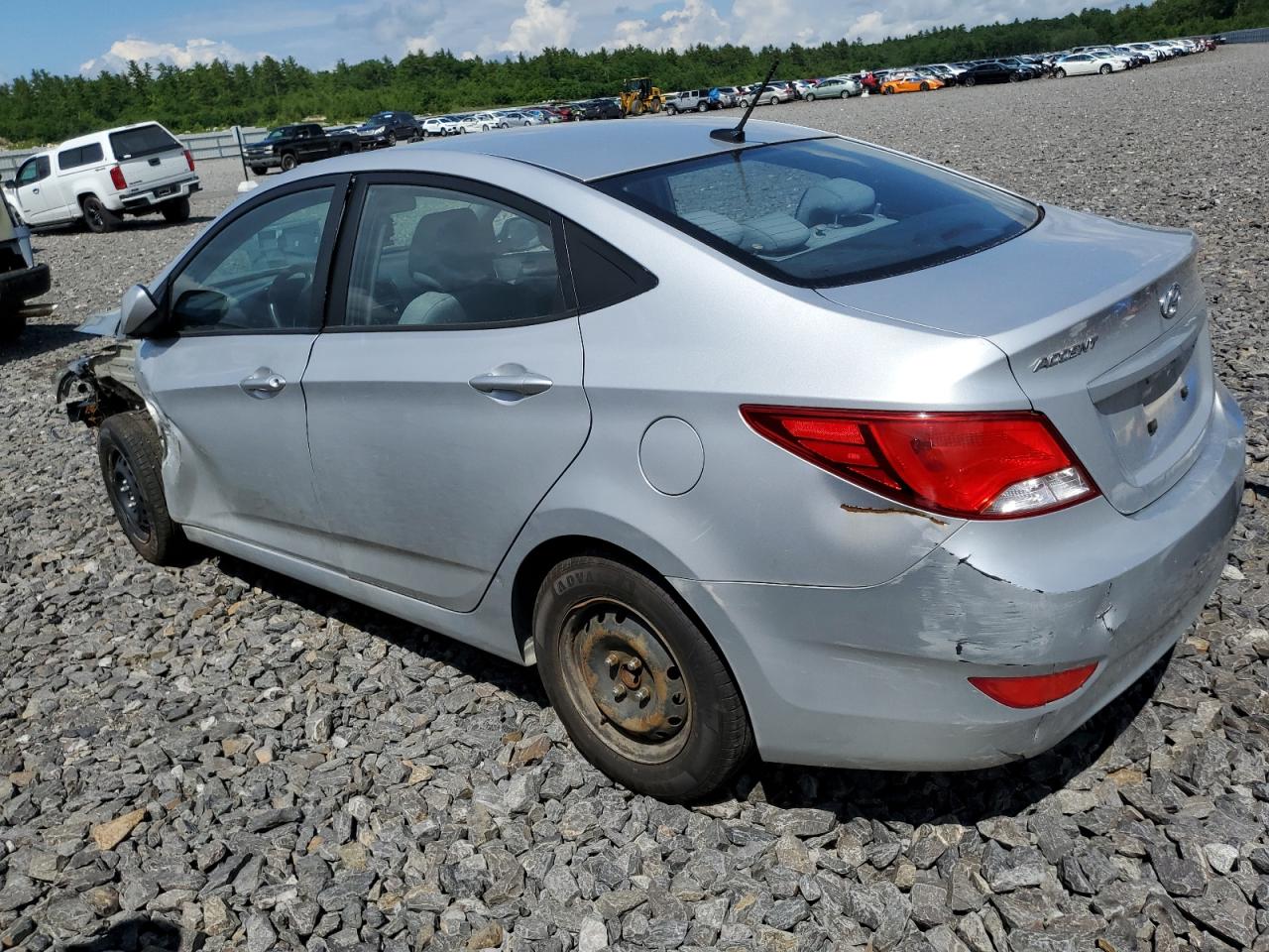 2015 Hyundai Accent Gls VIN: KMHCT4AE4FU917414 Lot: 58436074