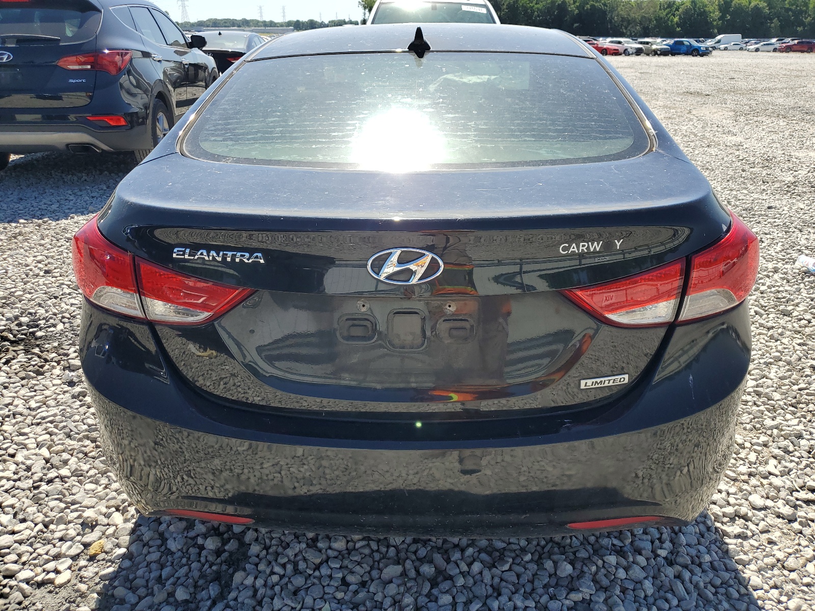 5NPDH4AE9DH411174 2013 Hyundai Elantra Gls