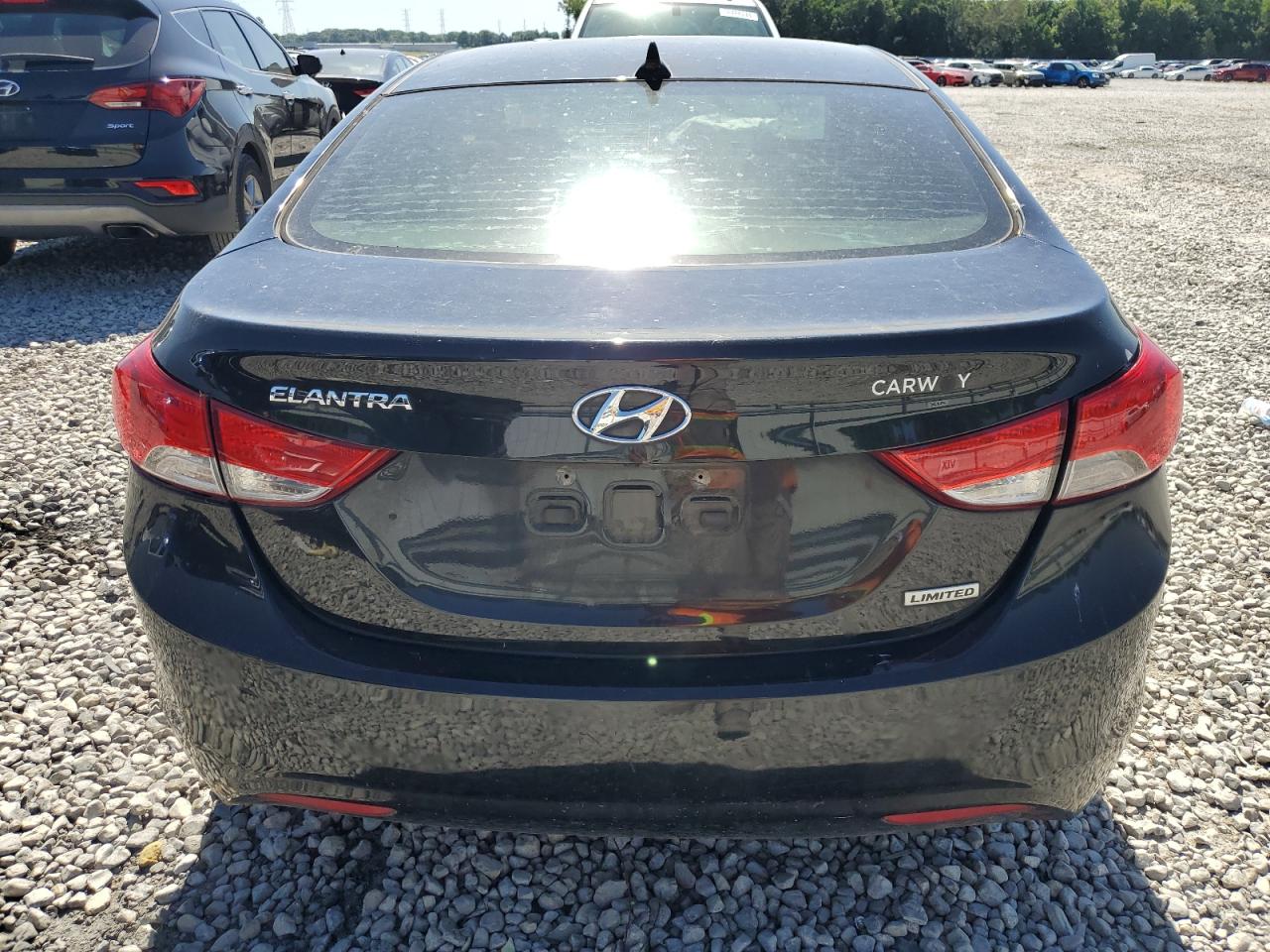 2013 Hyundai Elantra Gls VIN: 5NPDH4AE9DH411174 Lot: 58303884