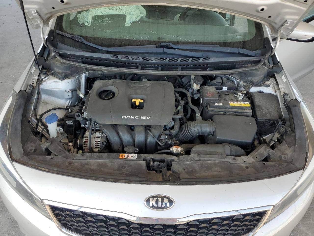 2017 Kia Forte Lx VIN: 3KPFK4A71HE080385 Lot: 59887854