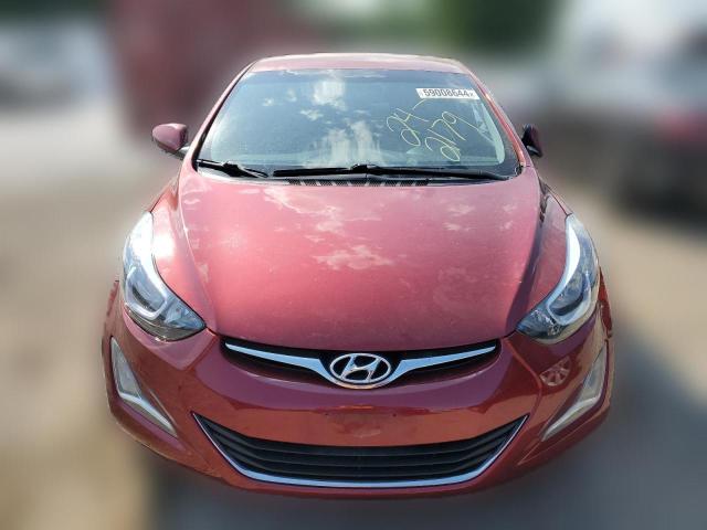 Седани HYUNDAI ELANTRA 2014 Бургунді