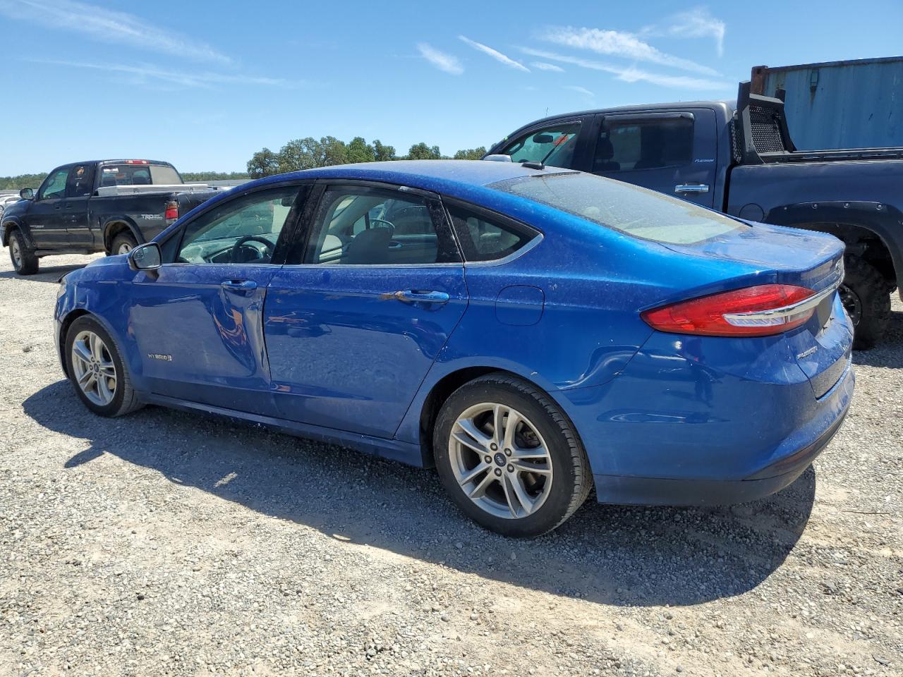 2018 Ford Fusion Se Hybrid VIN: 3FA6P0LU7JR170464 Lot: 57727094