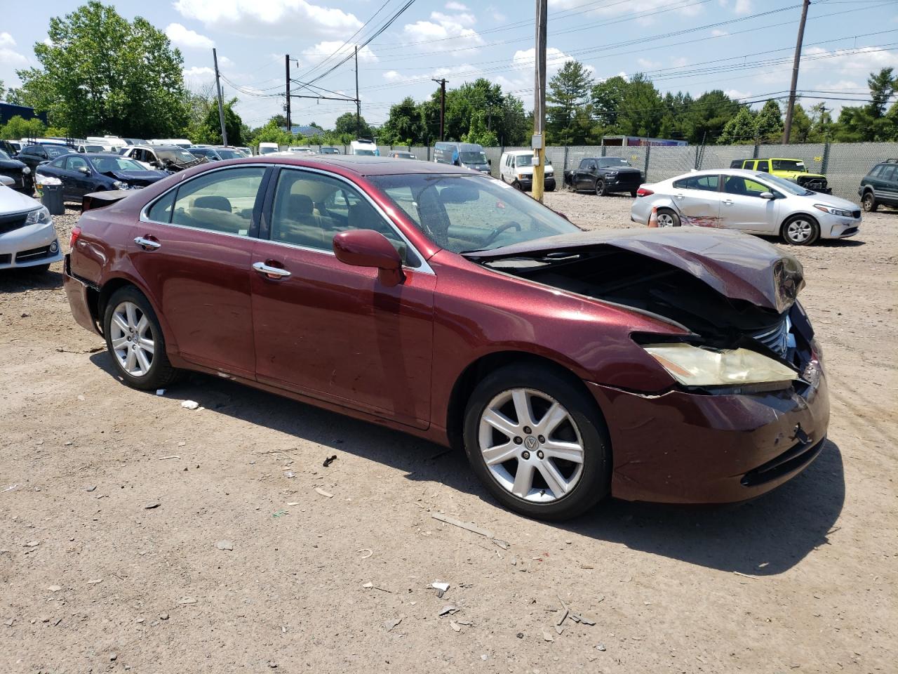 2007 Lexus Es 350 VIN: JTHBJ46G272082439 Lot: 59029754