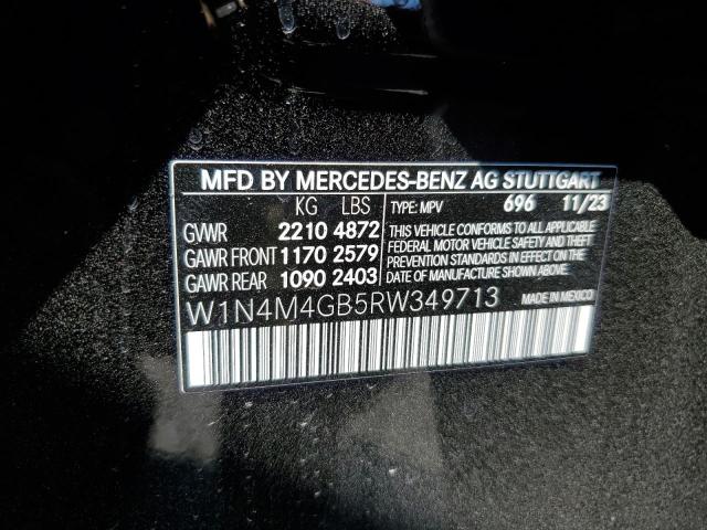  MERCEDES-BENZ GLB-CLASS 2024 Черный