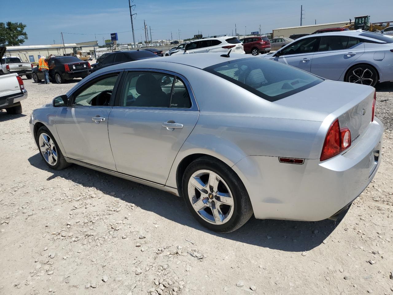 2010 Chevrolet Malibu 1Lt silver sedan gas 1G1ZC5EB9AF263052 photo #3