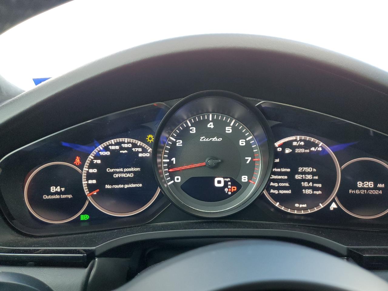 2019 Porsche Cayenne Turbo VIN: WP1AF2AY6KDA80966 Lot: 59257014