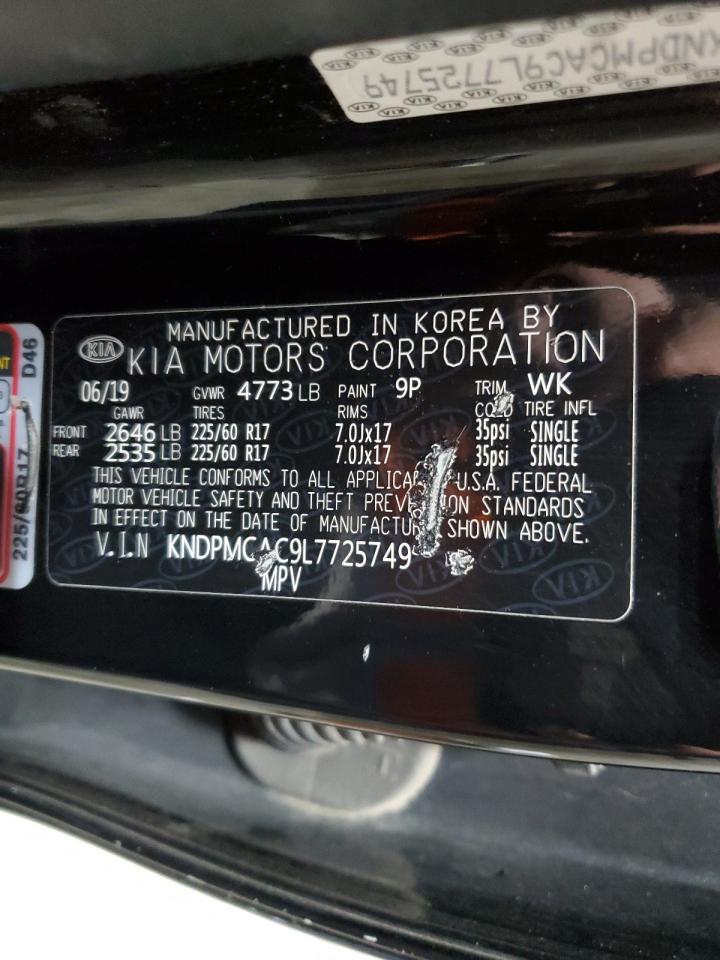 KNDPMCAC9L7725749 2020 Kia Sportage Lx