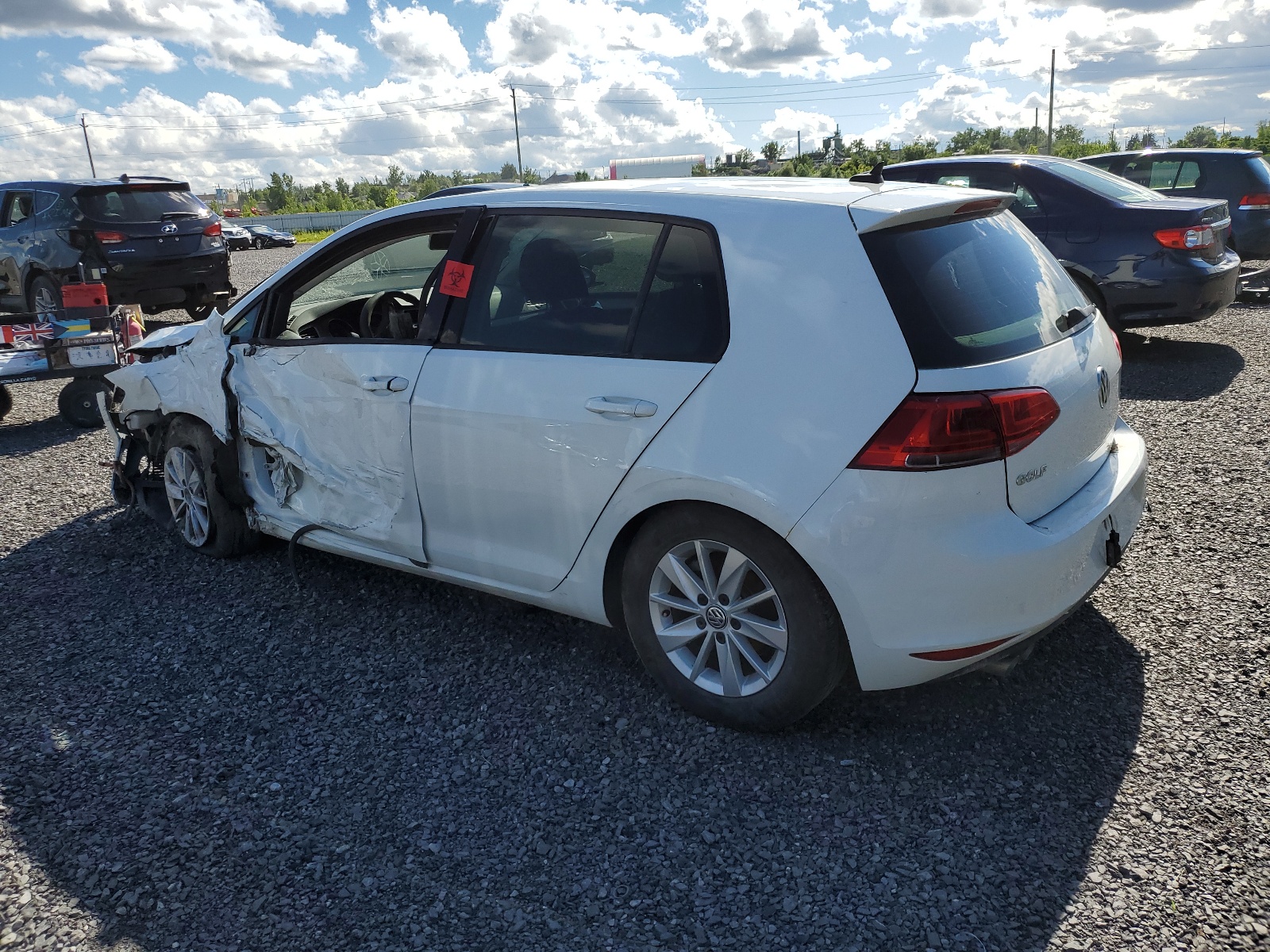 2015 Volkswagen Golf Tdi vin: 3VW2A7AU7FM040952