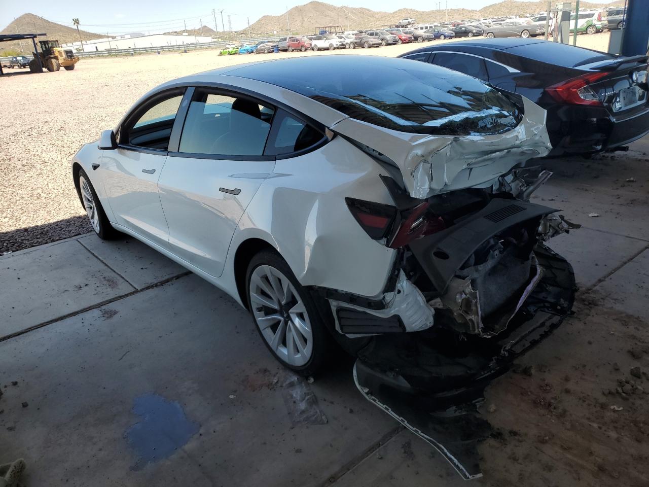 5YJ3E1EB5NF129360 2022 TESLA MODEL 3 - Image 2