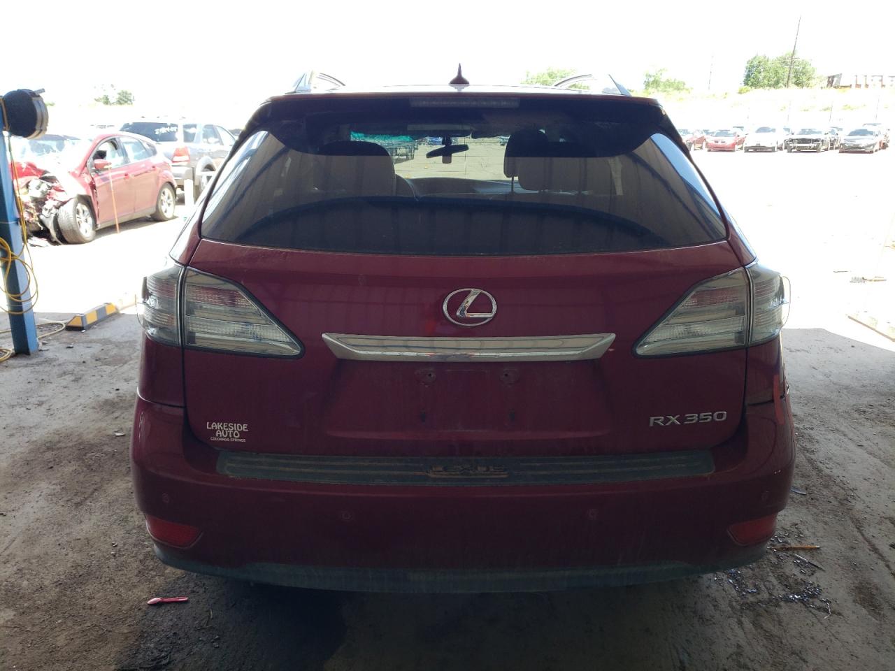 2012 Lexus Rx 350 VIN: 2T2BK1BA4CC142453 Lot: 60494164