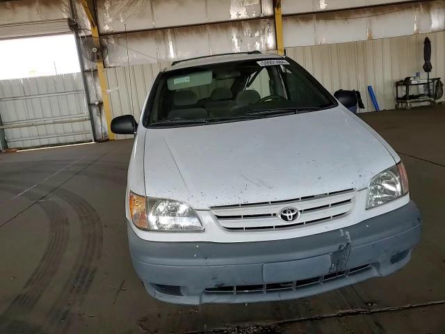 2002 Toyota Sienna Le VIN: 4T3ZF13C42U444076 Lot: 59991484