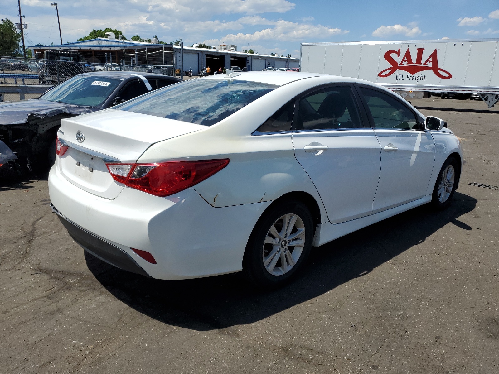 2014 Hyundai Sonata Gls vin: 5NPEB4AC3EH833916