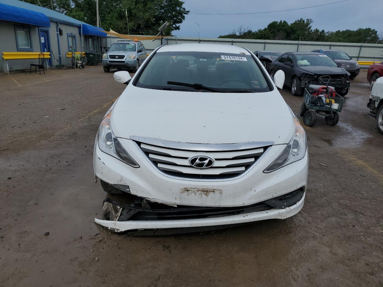 2014 Hyundai Sonata Gls VIN: 5NPEB4AC0EH940891 Lot: 57470134