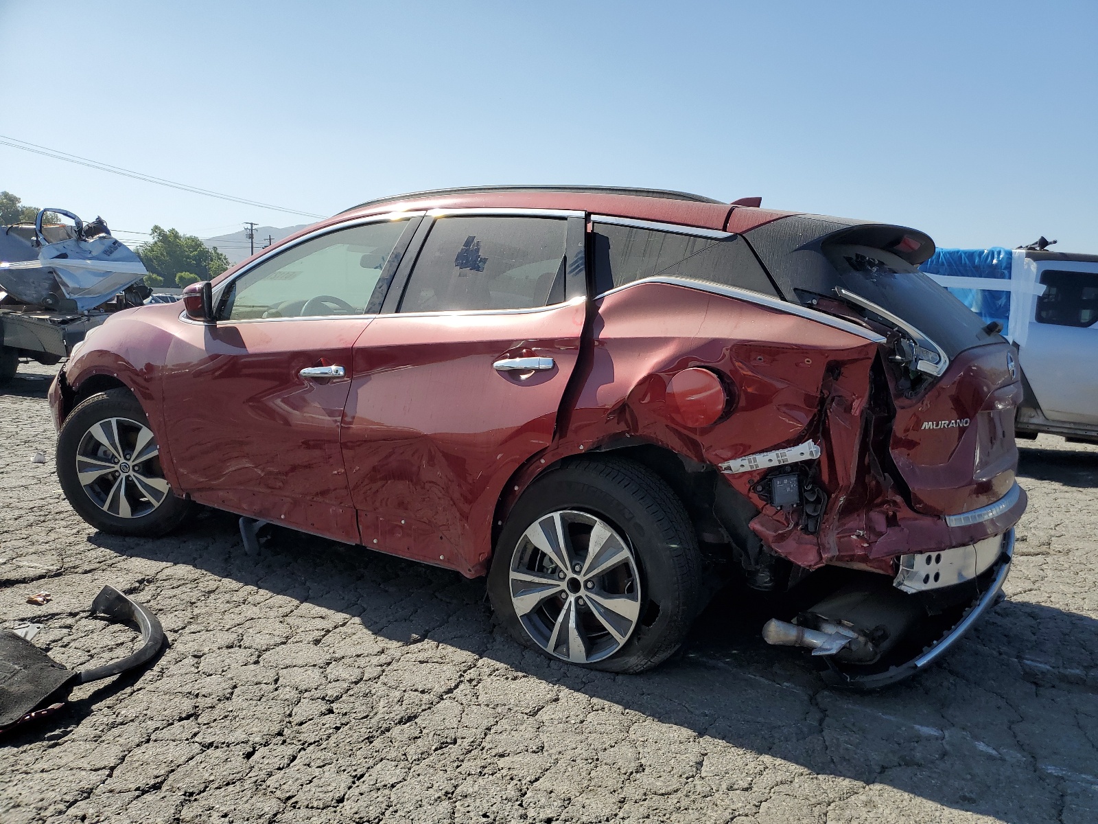 2022 Nissan Murano Sv vin: 5N1AZ2BJ0NC114495