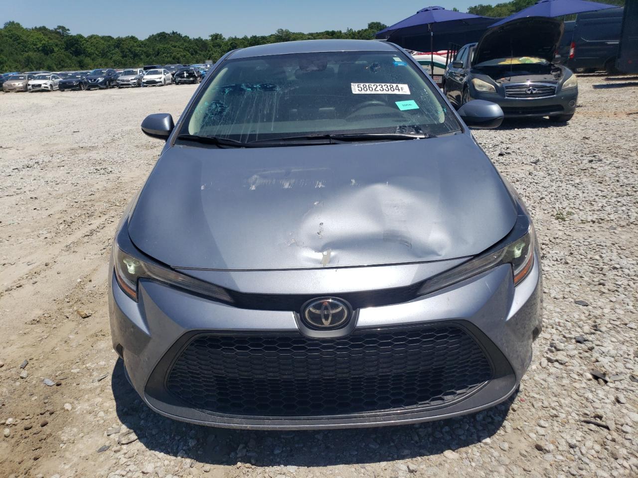 2021 Toyota Corolla Le VIN: 5YFVPMAE3MP265526 Lot: 58623384