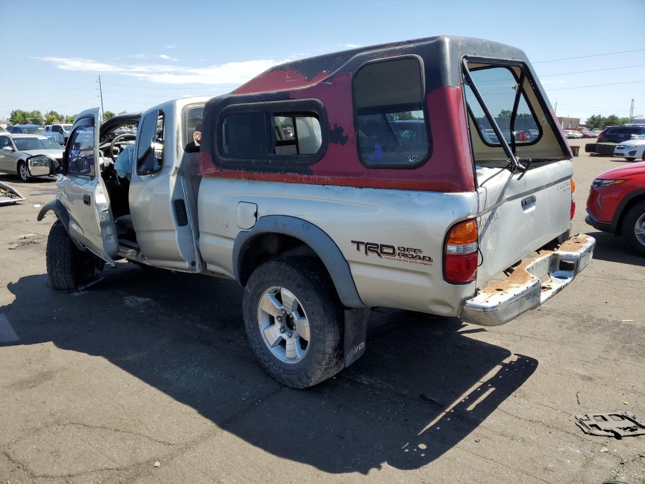 2002 Toyota Tacoma Xtracab VIN: 5TEWN72N92Z059810 Lot: 59825414