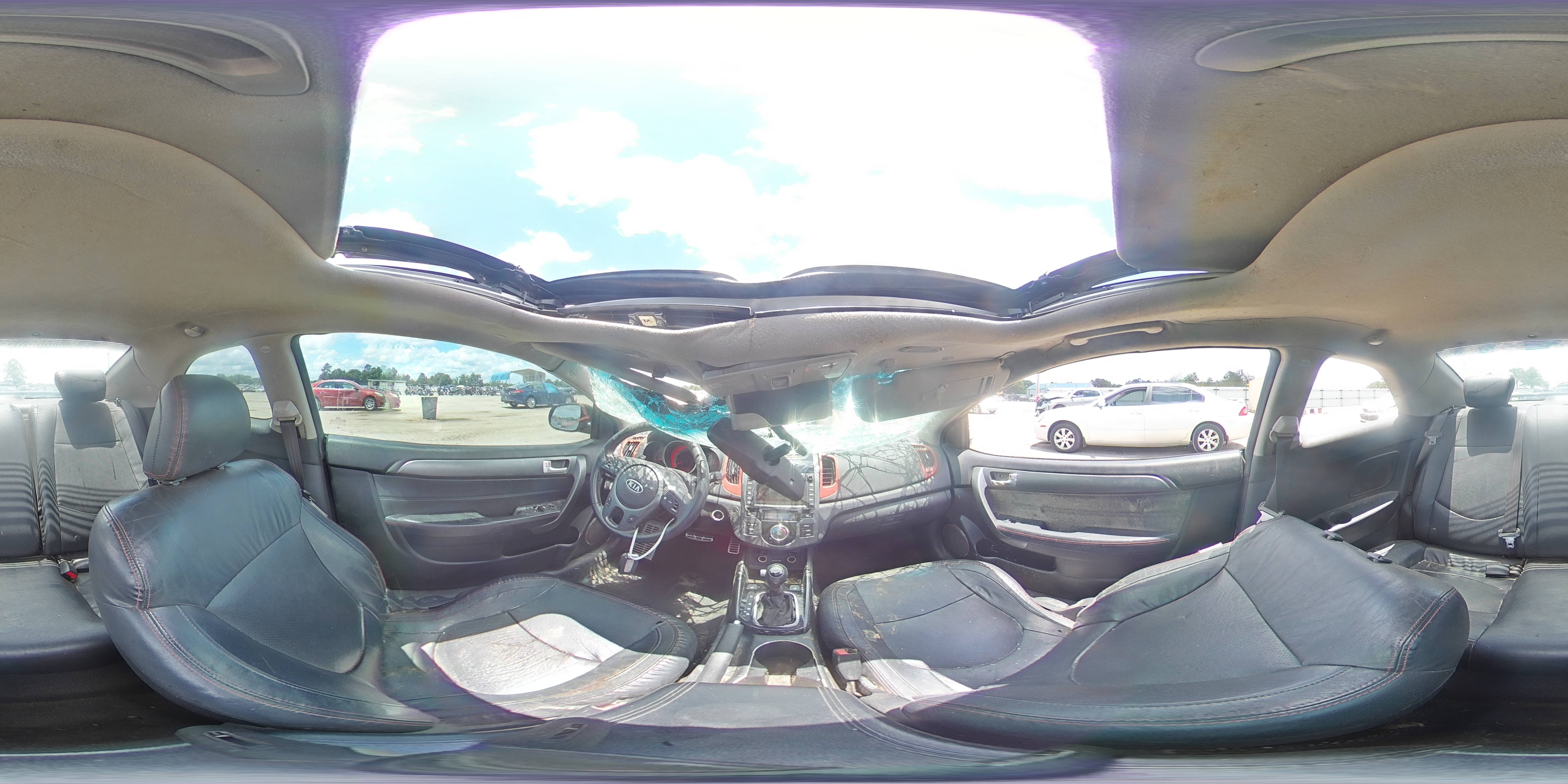 2012 Kia Forte Sx VIN: KNAFW6A33C5499160 Lot: 59419374