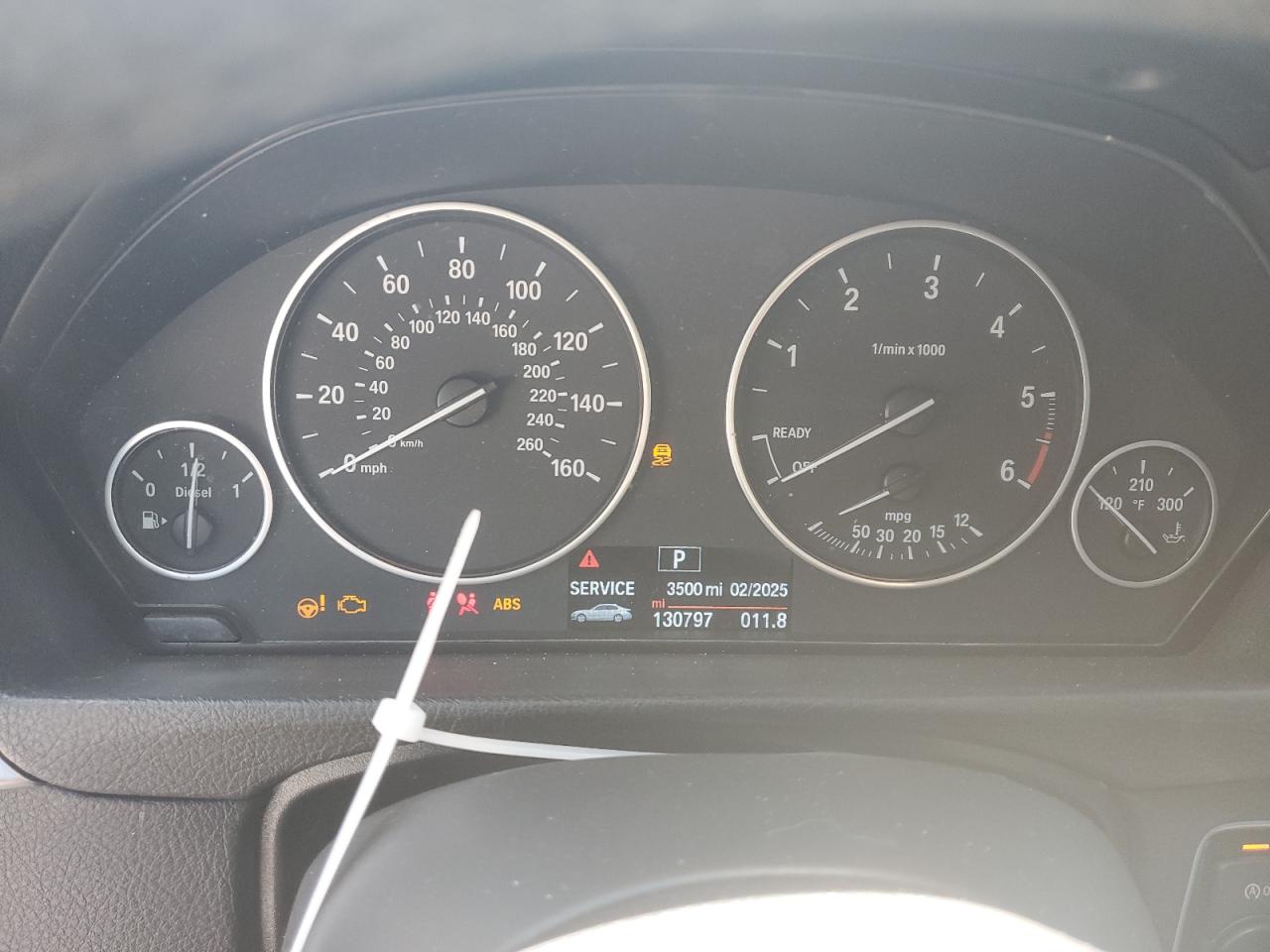 2015 BMW 328 D xDrive VIN: WBA3D5C51FK291298 Lot: 60072314