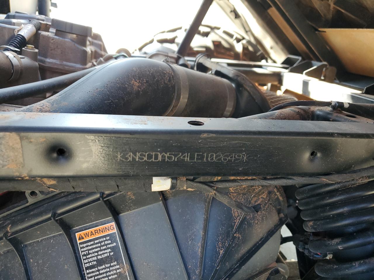 2020 Polaris Ranger Crew 570-6 VIN: 3NSCDA574LE102649 Lot: 57653584