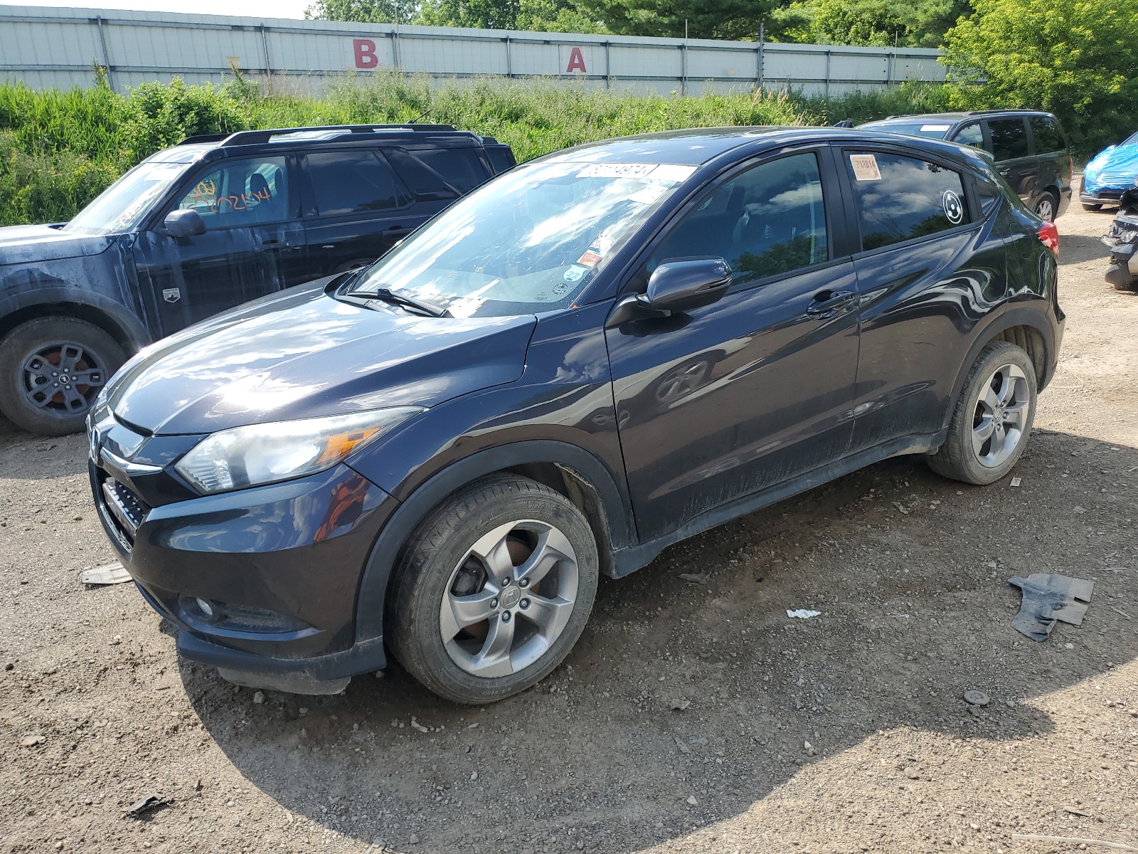 2017 Honda Hr-V Ex vin: 3CZRU6H50HG703193