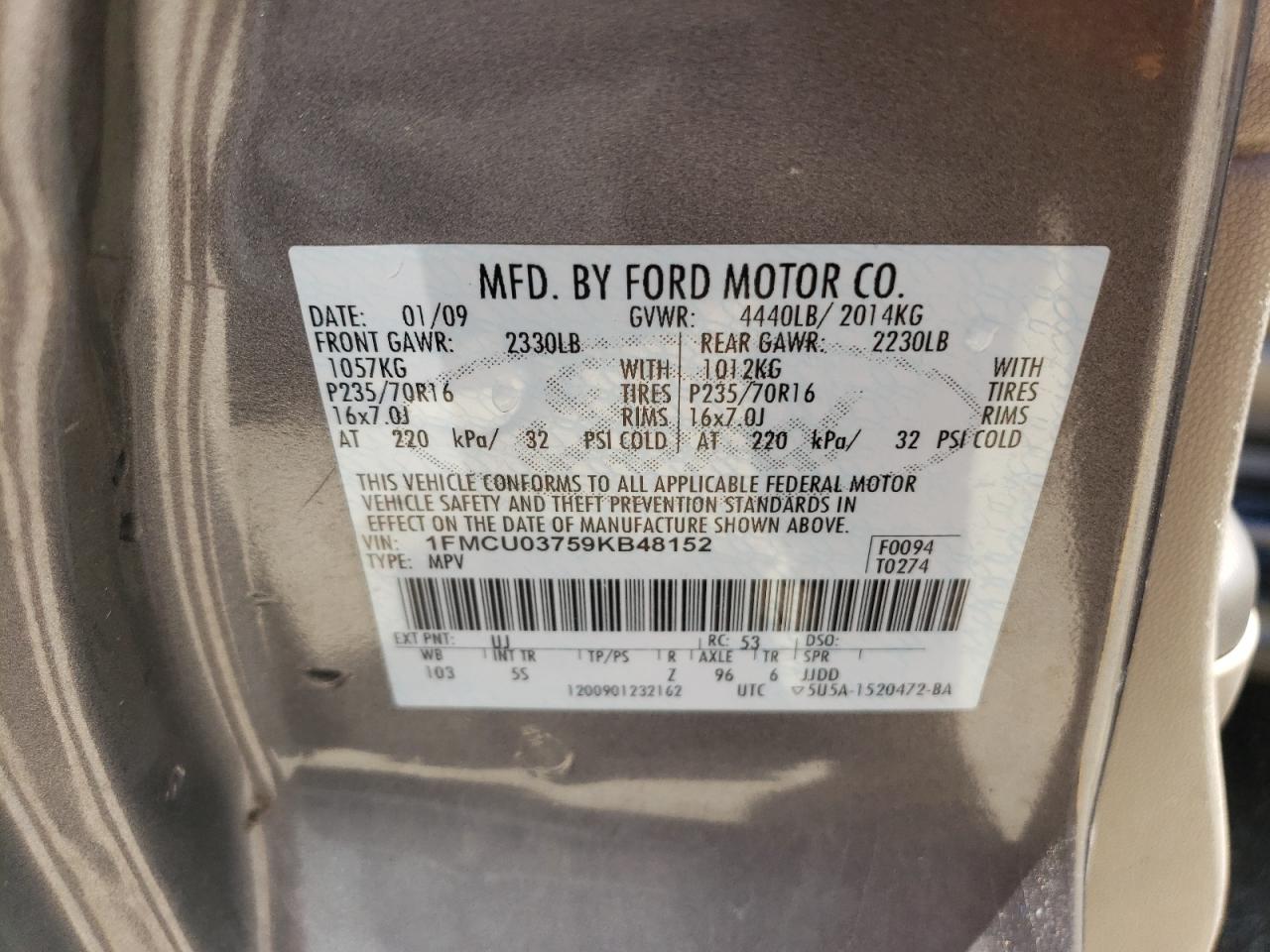2009 Ford Escape - Image 14