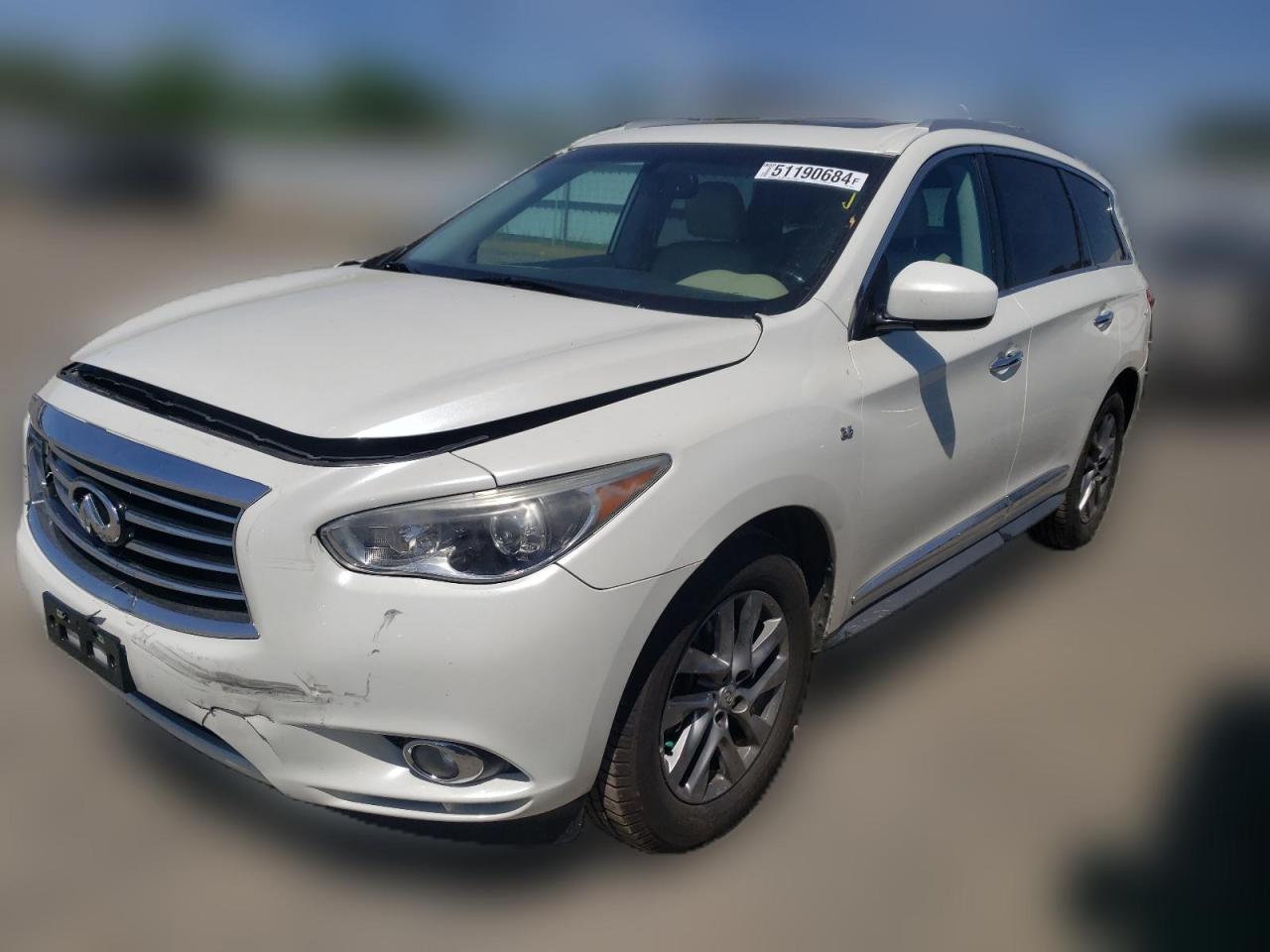 2015 Infiniti Qx60 VIN: 5N1AL0MN5FC540674 Lot: 51190684