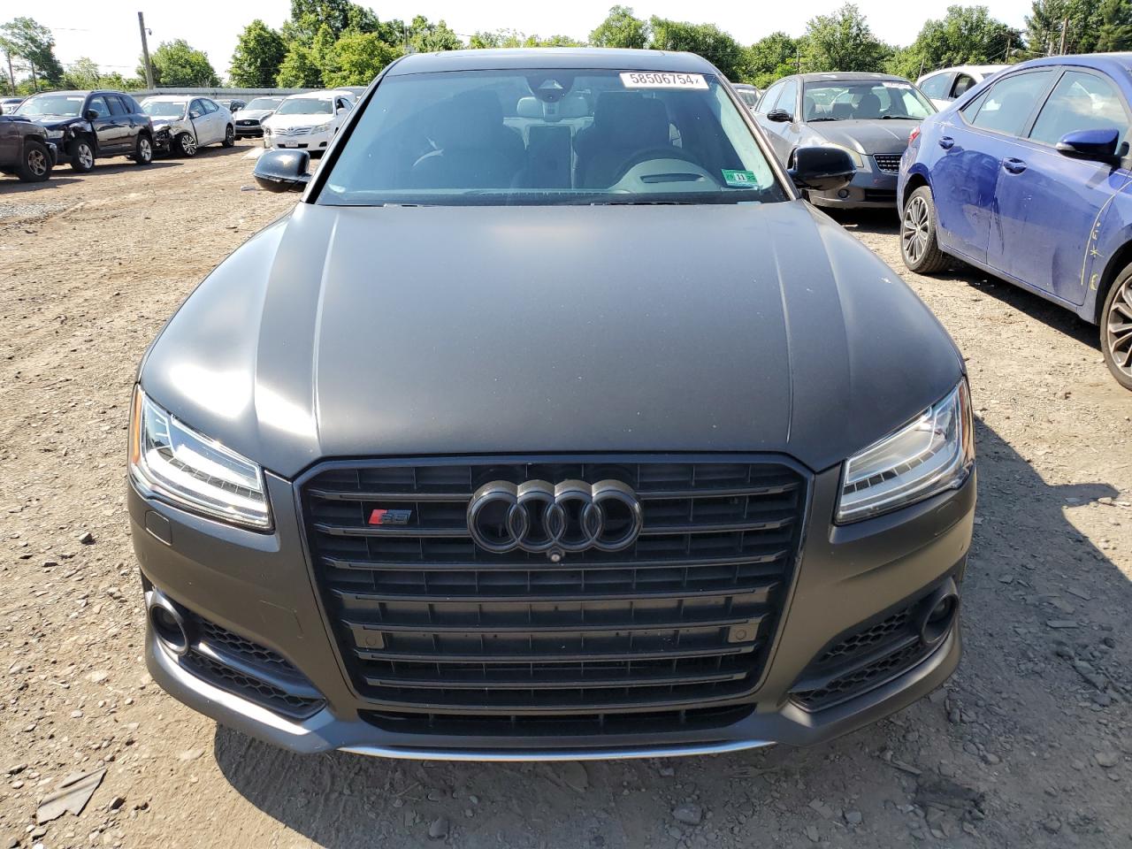 2015 Audi S8 Quattro VIN: WAUK2AFD3FN015524 Lot: 58506754