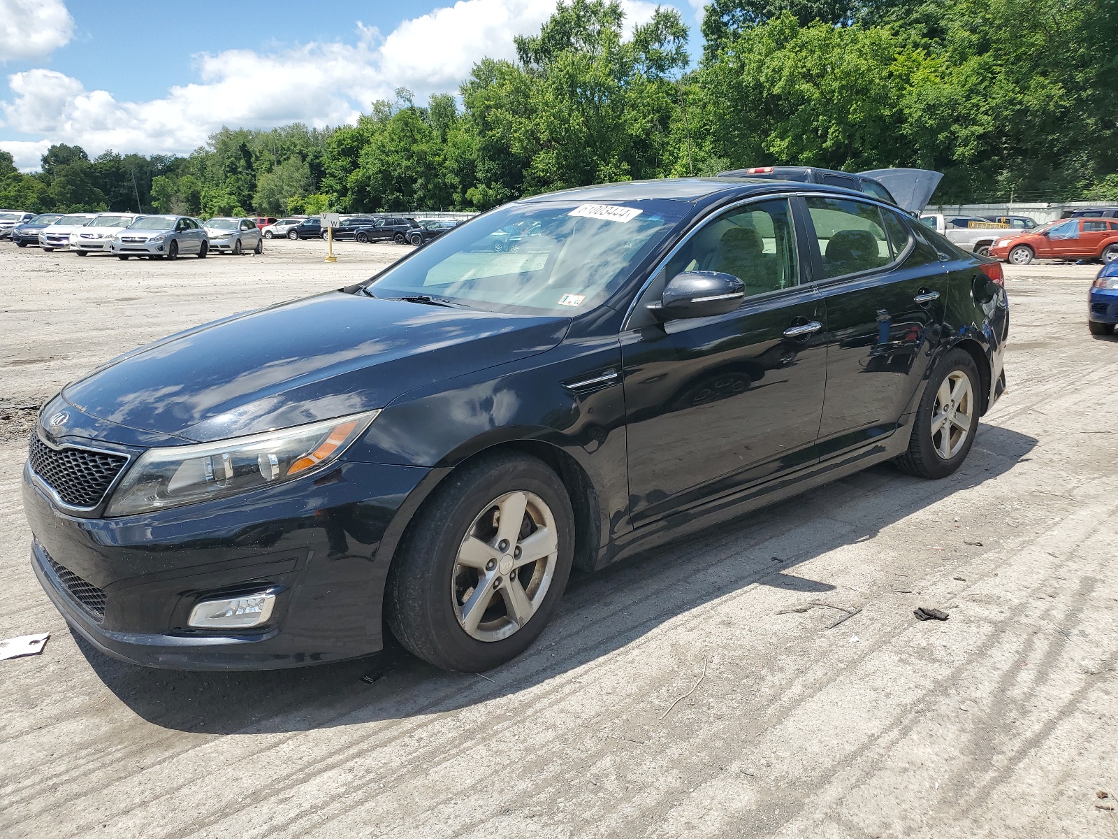 2015 Kia Optima Lx vin: 5XXGM4A78FG392013