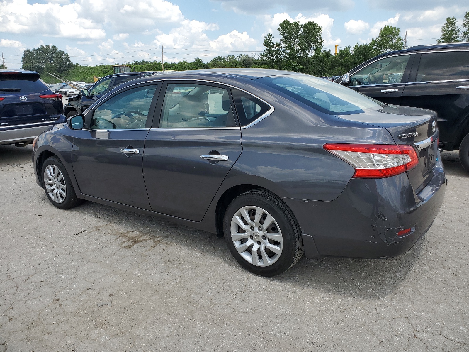 2013 Nissan Sentra S vin: 3N1AB7AP3DL635969