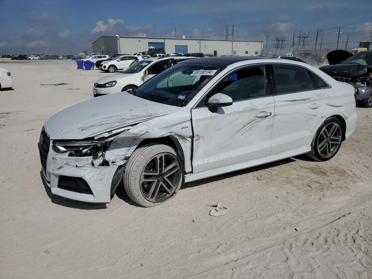 2018 Audi A3 Premium Plus VIN: WAUGUGFF6J1015585 Lot: 59700194