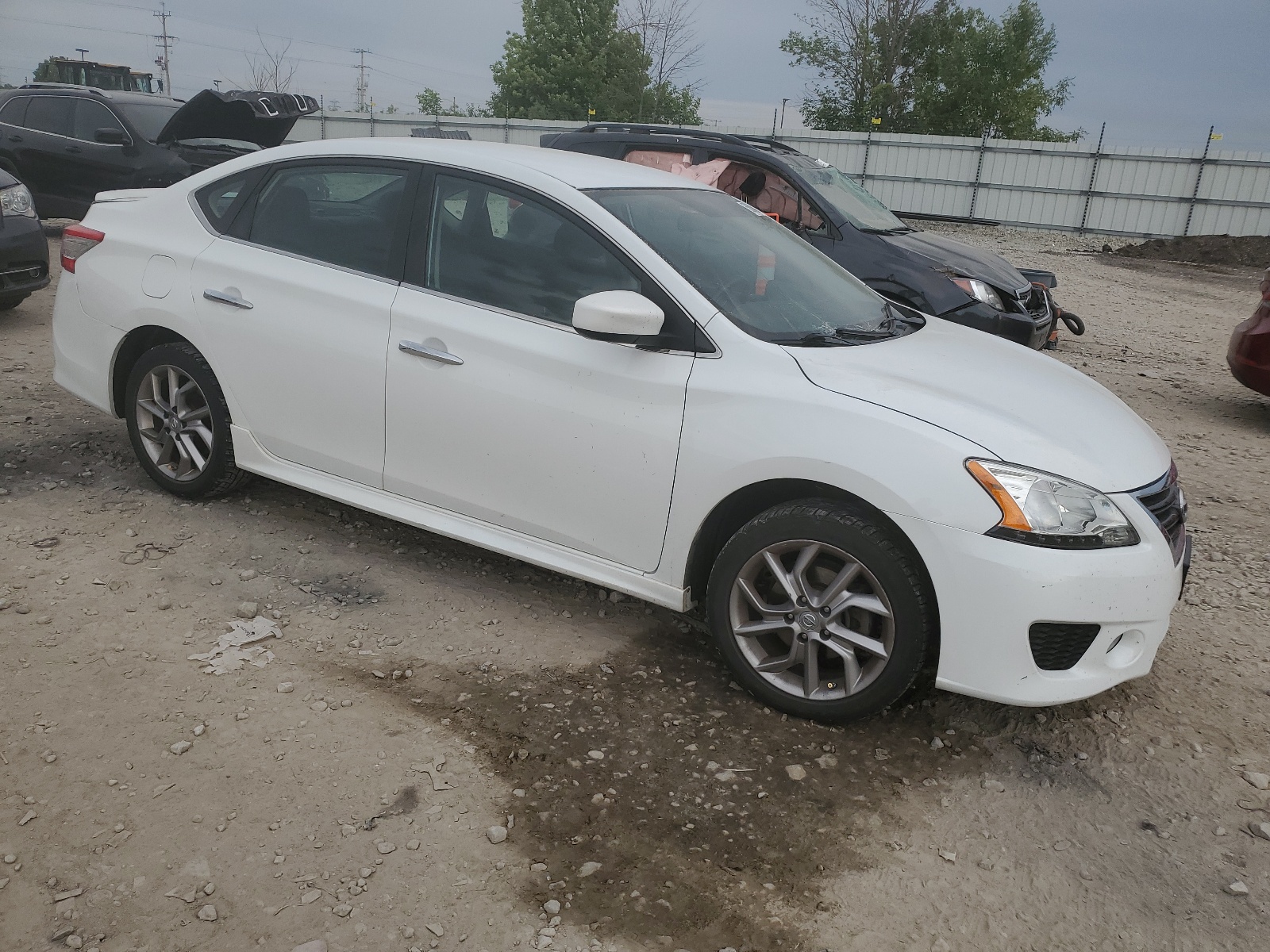 2014 Nissan Sentra S vin: 3N1AB7AP6EY324055