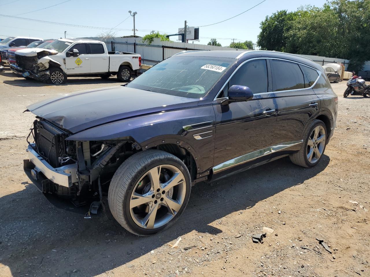 2024 Genesis Gv80 Base zu verkaufen in Oklahoma City, OK - Front End