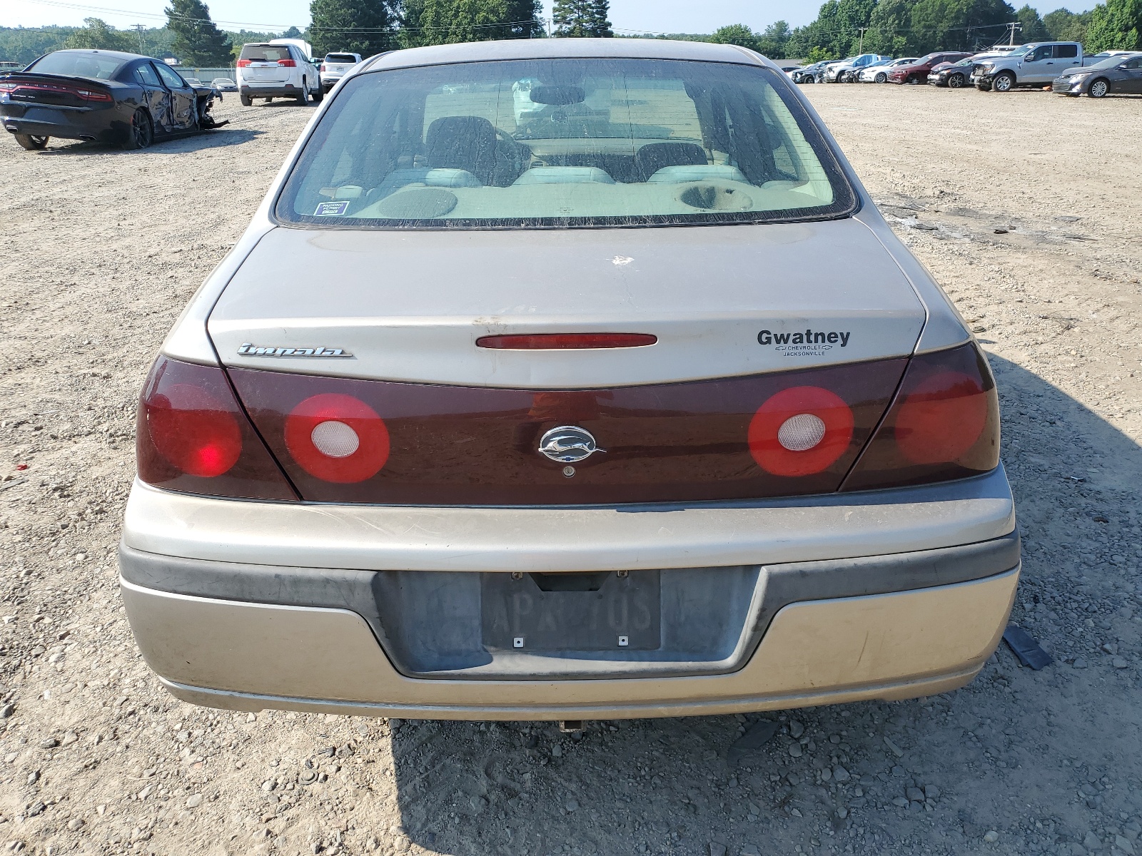 2G1WF52E639222382 2003 Chevrolet Impala