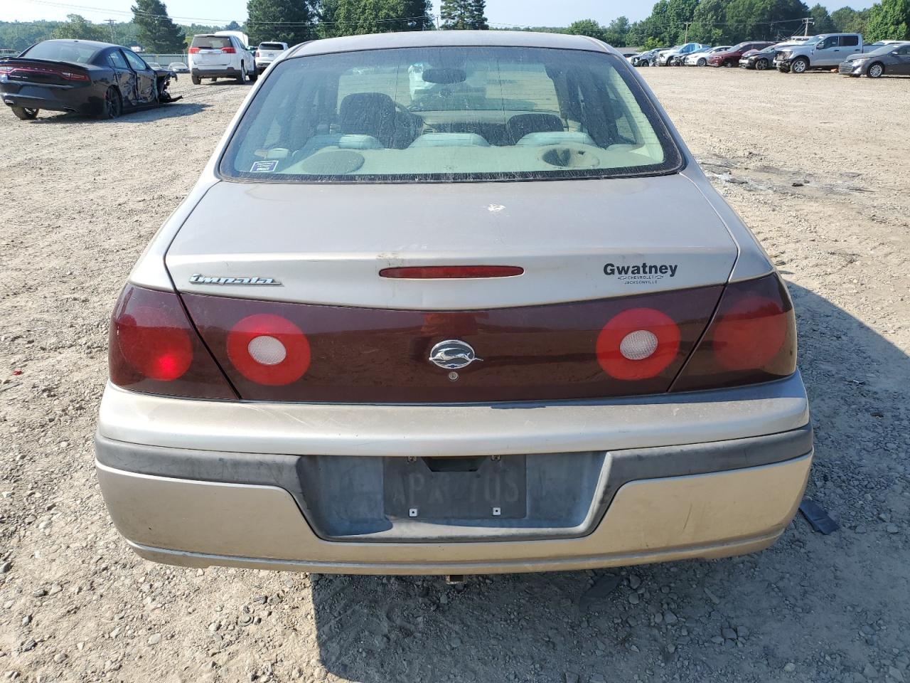 2003 Chevrolet Impala VIN: 2G1WF52E639222382 Lot: 60343584