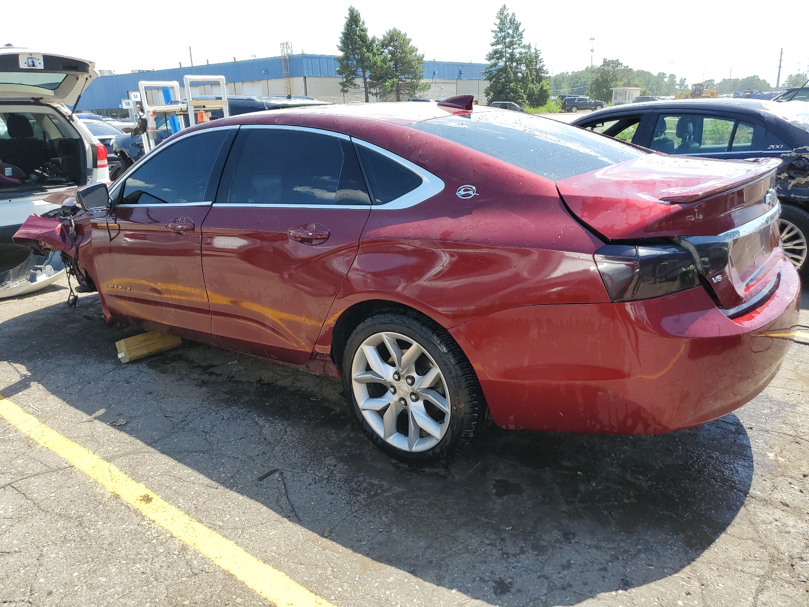 2017 Chevrolet Impala Lt vin: 2G1105S34H9125330