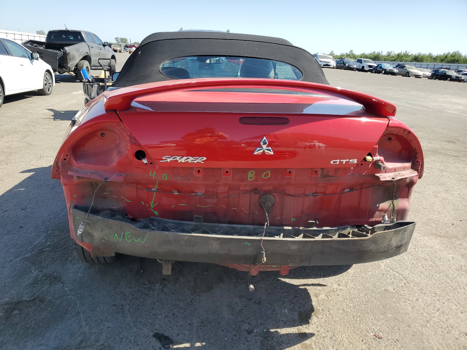 4A3AE75H13E015060 2003 Mitsubishi Eclipse Spyder Gts