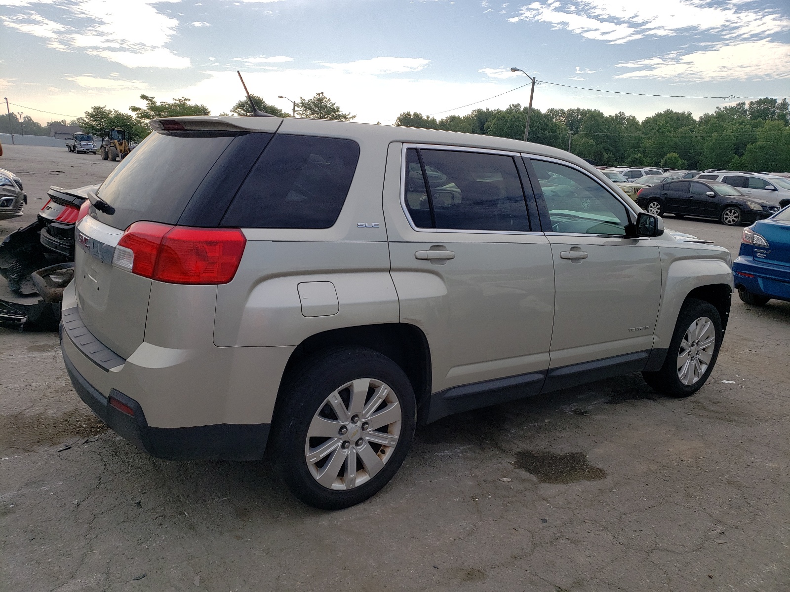 2013 GMC Terrain Sle vin: 2GKALMEK8D6409619