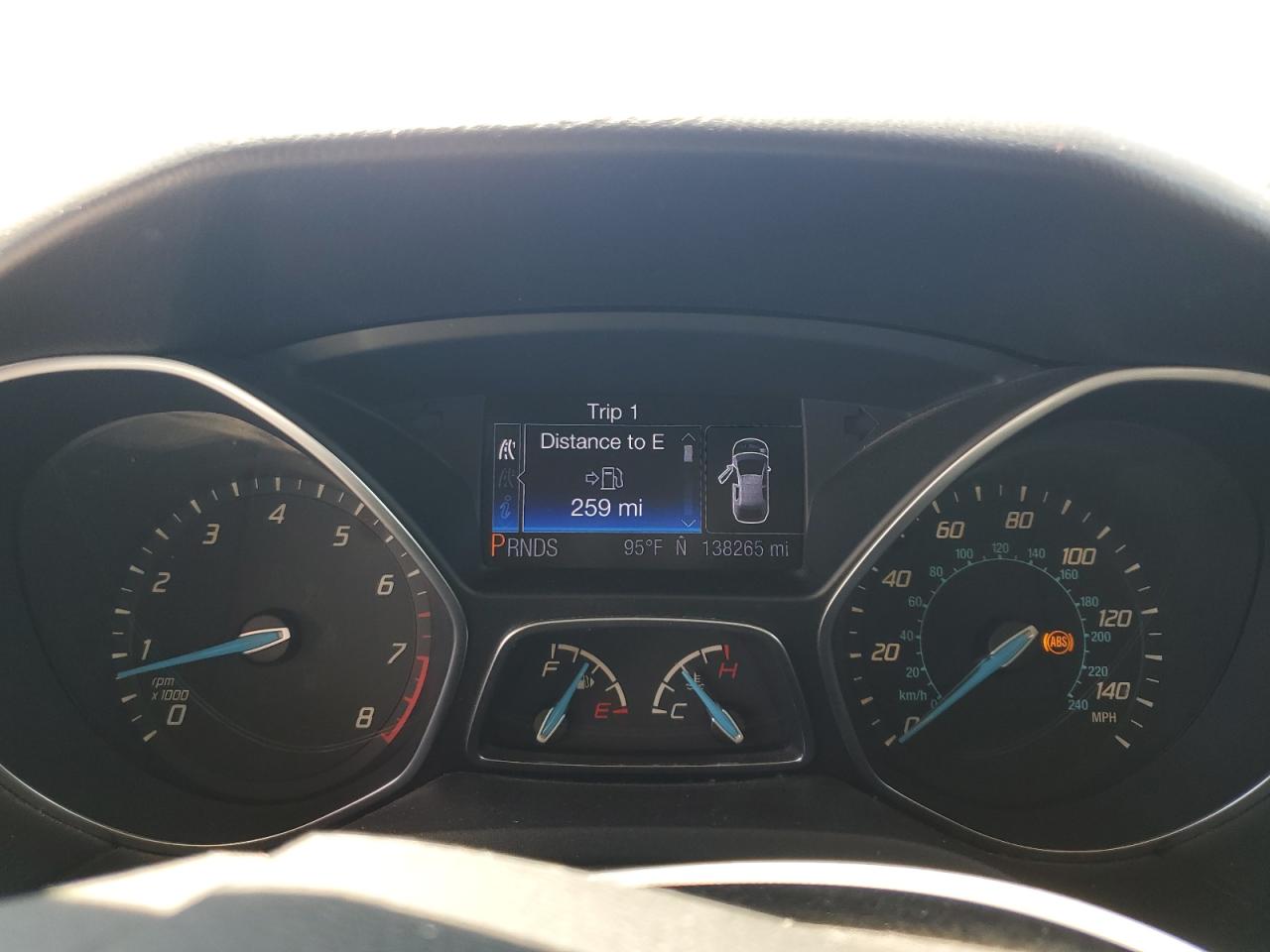 2013 Ford Focus Titanium VIN: 1FADP3N29DL158209 Lot: 59333804