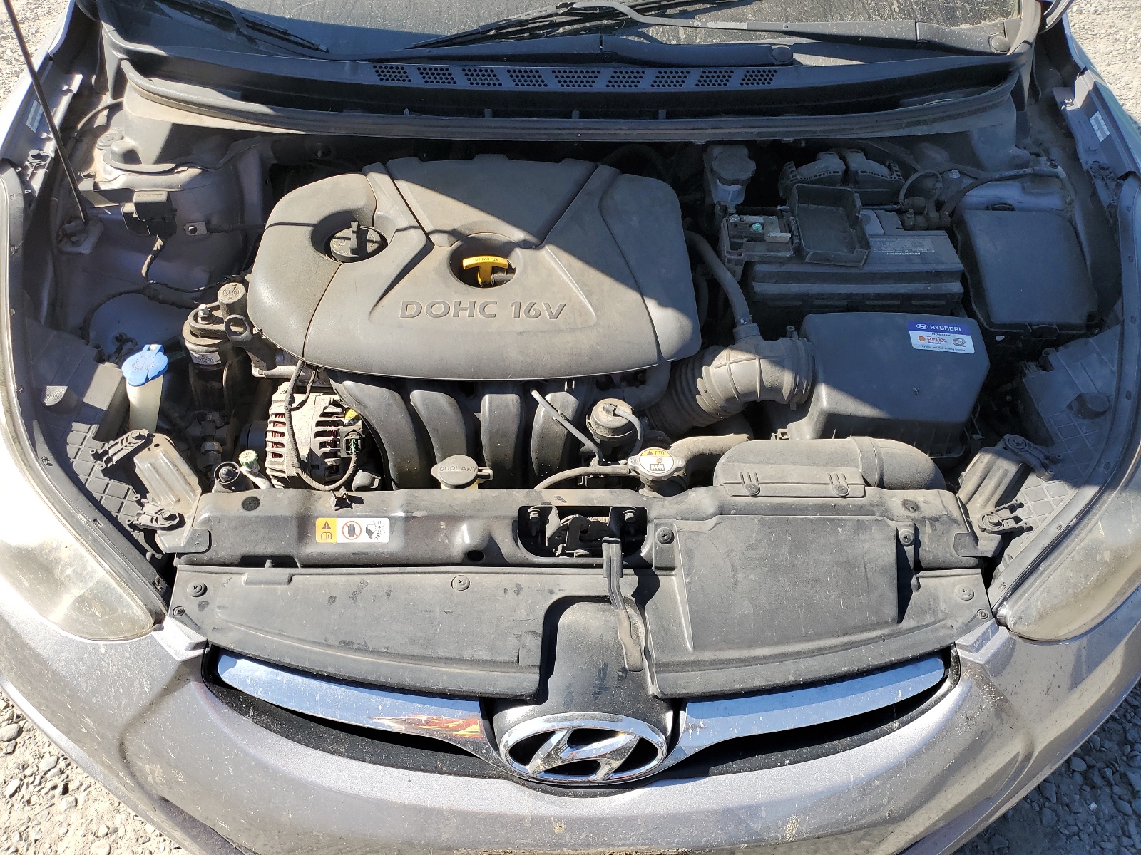 KMHDH4AE8CU399387 2012 Hyundai Elantra Gls